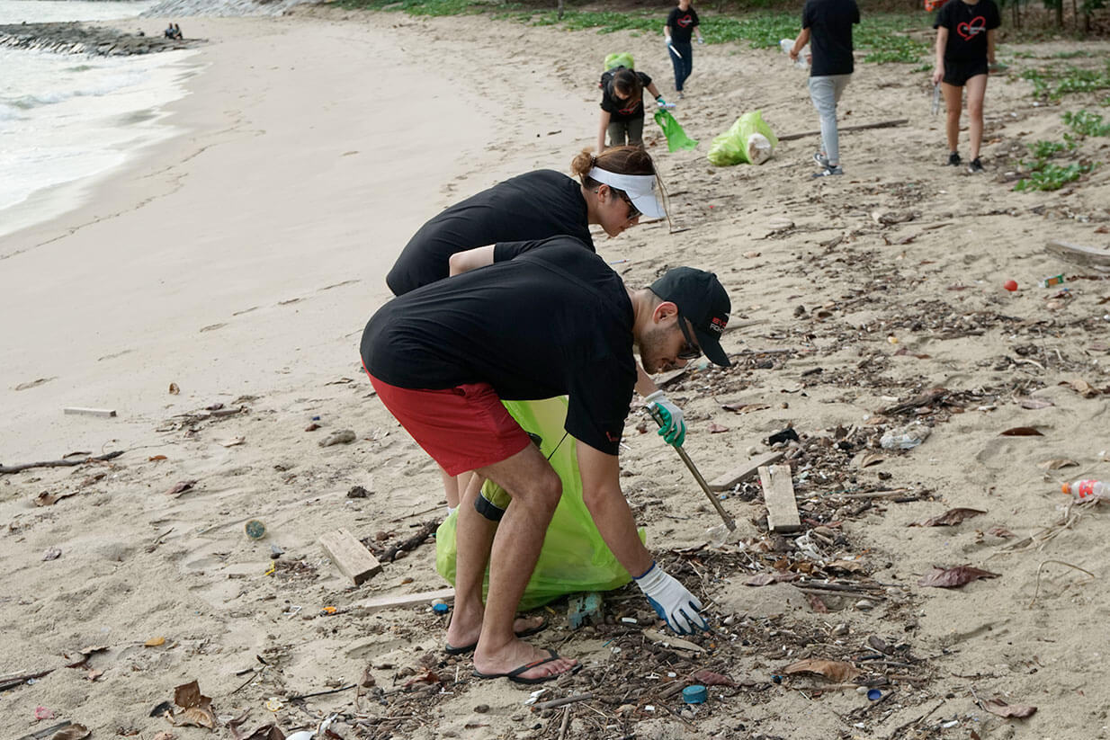 East Coast Park, a beach to take care of