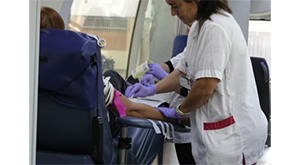 Promoting clothes recycling and blood donation