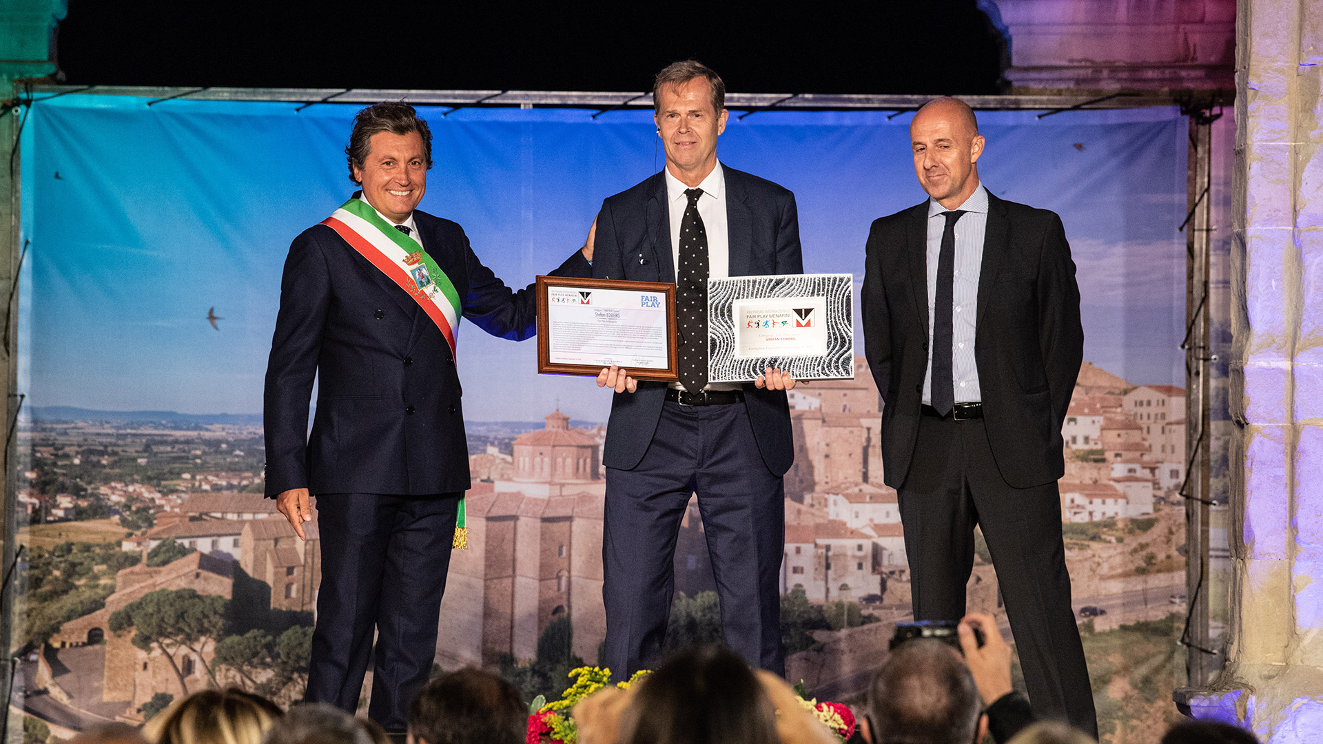 Sporting legends shine on a magical evening at the Menarini Fair Play awards 1