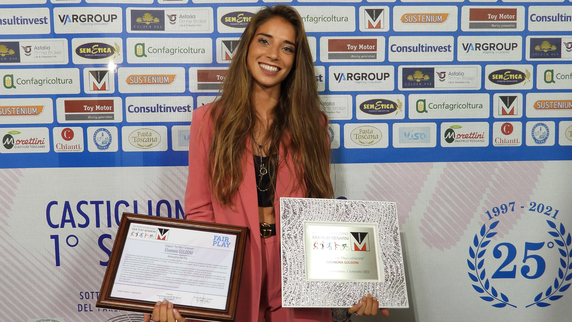 Sporting legends shine on a magical evening at the Menarini Fair Play awards 13