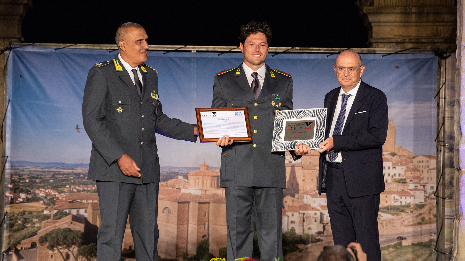 Sporting legends shine on a magical evening at the Menarini Fair Play awards 22