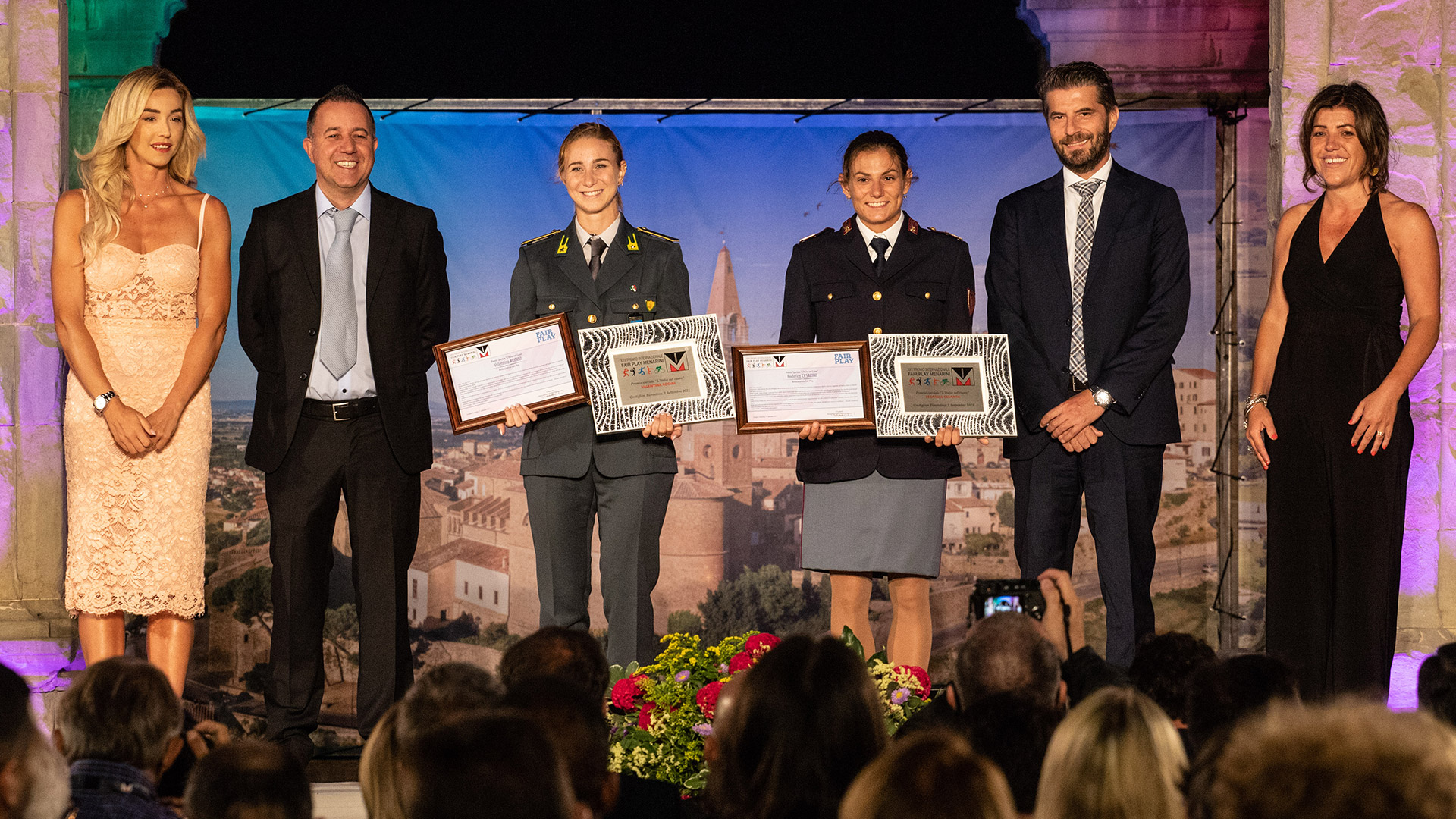 Sporting legends shine on a magical evening at the Menarini Fair Play awards 25