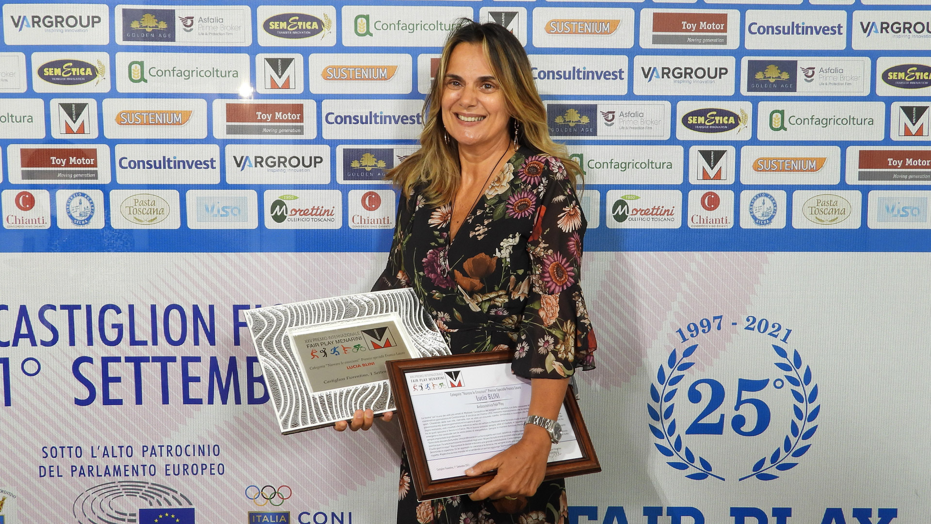 Sporting legends shine on a magical evening at the Menarini Fair Play awards 8