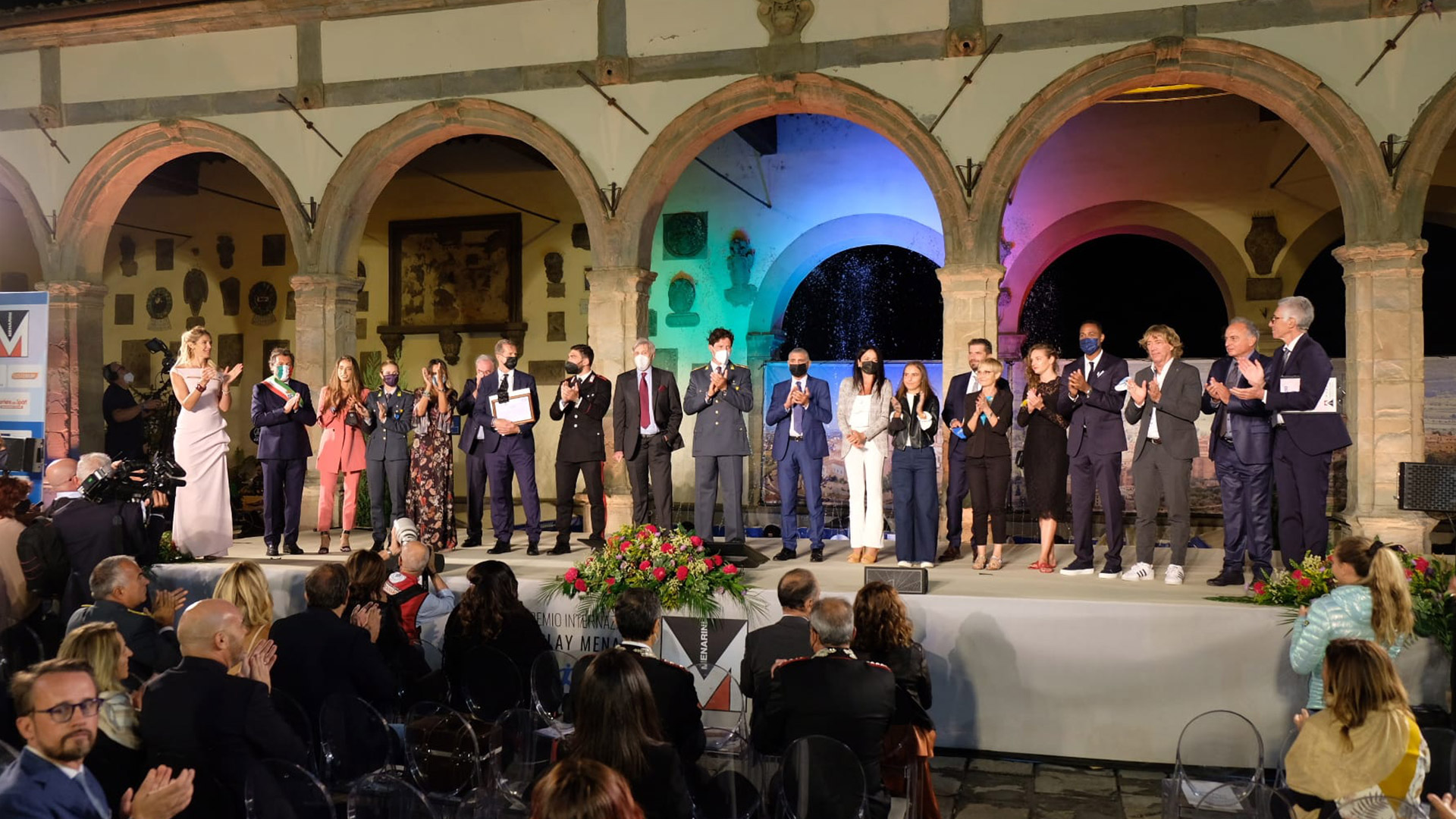 Sporting legends shine on a magical evening at the Menarini Fair Play awards 27