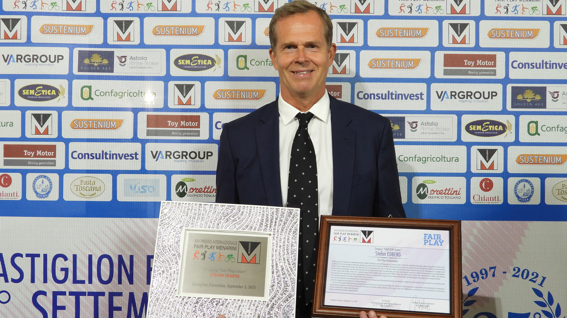 Sporting legends shine on a magical evening at the Menarini Fair Play awards 0