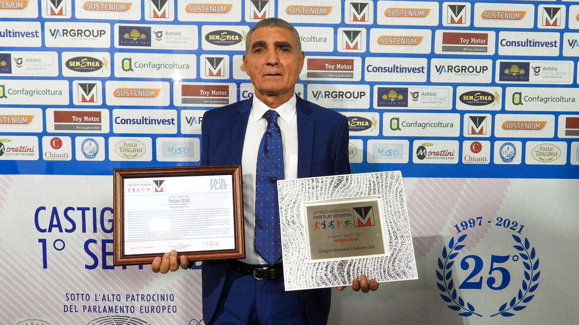 Sporting legends shine on a magical evening at the Menarini Fair Play awards 17