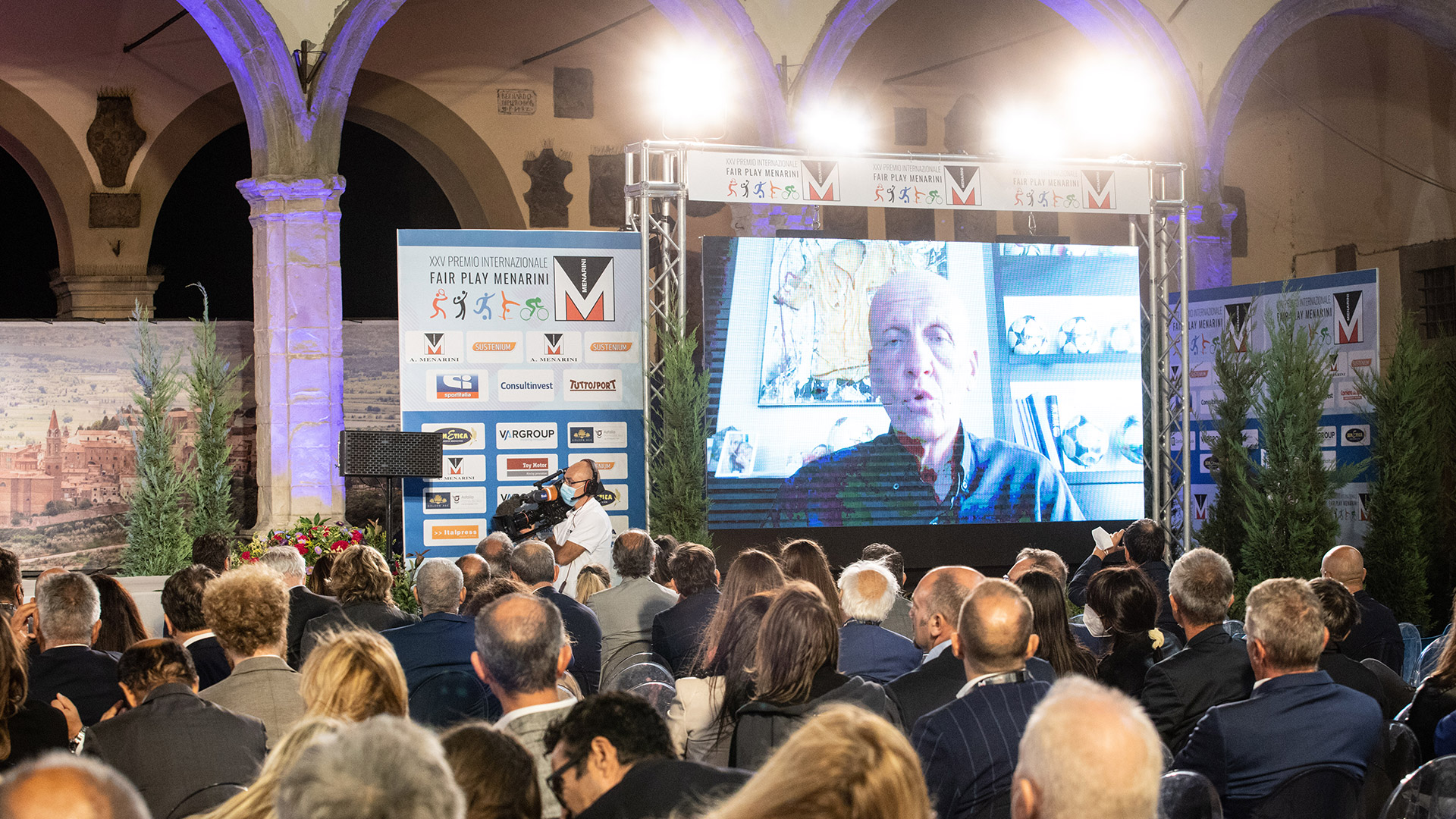 Le grandi leggende dello sport brillano a Castiglion Fiorentino nella notte magica del premio Fair Play Menarini 24